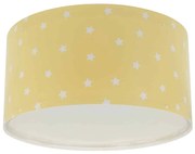 Φωτιστικό Οροφής Πλαφονιέρα Starlight Yellow 33x16,5εκ. ANGO 82216A