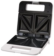 Τοστιέρα σάντουιτς Esperanza EKT010W Parmigiano, 1000W, Τέσσερα σάντουιτς, πλάκες τεφλόν, Λευκό