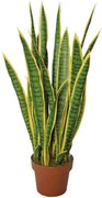Τεχνητό Φυτό Σε Γλάστρα Μαγκουέη 04-00-95035 105cm Green-Yellow Marhome Συνθετικό Υλικό
