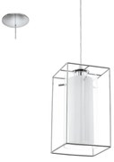 Φωτιστικό Οροφής Loncino 1 94377 White Eglo Metal, Glass