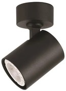 Σποτ Φωτιστικό Οροφής Aλουμίνιο H11 Φ9 Eurolamp 144-60003 Μαύρο