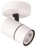 ΣΠΟΤ ΟΡΟΦΗΣ ΡΟΖΕΤΑ ΜΟΝΗ GU10 ΛΕΥΚΗ/ ΜΑΥΡΗ Eurolamp 145-25010