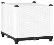 vidaXL Ζαρντινιέρα 40 x 40 x 38 εκ. από Πολυπροπυλένιο