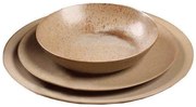 Σερβίτσιο Πιάτα Φαγητού Sandy (Σετ 20Τμχ) 47.500.40 Beige Cryspo Trio 20 τμχ Porcelain