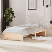 Πλαίσιο Κρεβατιού 90 x 190 εκ. από Μασίφ Ξύλο Single 814914