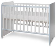 Βρεφικό κρεβάτι SWEET DREAΜ  60x120εκ. White + Baby Blue  10150540039A  Lorelli