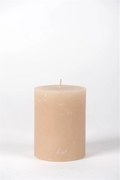 Cylindrical Candle RASTELI 13cm X Ø10cm Ρουστικ - Luz Your Senses 520.53-53