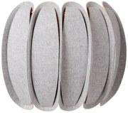 Φωτιστικό Επίτοιχο Lucide 34245-01-36 SPENCER Γκρι (Grey)|Μαύρο Ματ (Black Mat)