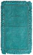 Πατάκι Μπάνιου Rafla 07 Turgoise Kentia 60Χ90 60x90cm 100% Βαμβάκι