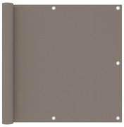 Διαχωριστικό Βεράντας Taupe 90 x 600 εκ. Ύφασμα Oxford