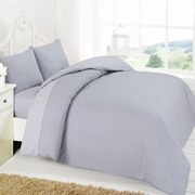 Σεντόνια 830 (Σετ 3τμχ) Grey Viopros Ημίδιπλο 180x270cm Βαμβάκι-Πολυέστερ