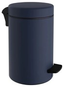 Καλάθι Απορριμμάτων 10lt-Φ20x37εκ. Soft Close Ανοξείδωτο Matte Navy Blue Pam &amp; Co 2037-203