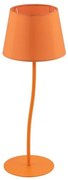 Επιτραπέζιο Φωτιστικό 1xE27 Ύφασμα Nicola TK Lighting-6640-Πορτοκαλί 6640