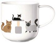 Κούπα Coppa Cats &amp; Dogs 19440014 400ml Multi Asa Bone China