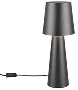 Φωτιστικό Επιτραπέζιο Nubian 562900132 16x40cm 1xE27 10W Black Trio Lighting