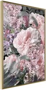 Αφίσα - Floral Life - 40x60 - Χρυσό - Χωρίς πασπαρτού