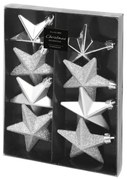 Χριστουγεννιάτικα Στολίδια (Σετ 8τμχ) K-M Silver CAN210210