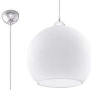 Sollux Κρεμαστό φωτιστικό Ball 1,λευκό,1xE27/60w