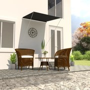 Τέντα Συρόμενη Ανθρακί 100 x 150 εκ. 145891