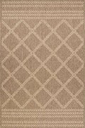 Χαλί Ethnik 2012C Brown-Caramel Beige New Plan 160X230cm
