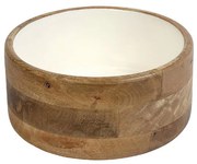 Διακοσμητικό Μπωλ (Φ19.5x11) Espiel Μάνγκο Λευκό AKB112