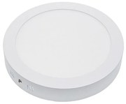 Panel Led Mini Επιφανειακό MTN-2247 18W 4500K 1440lm 22x3,1cm White Metanor Στρόγγυλο