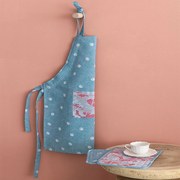 Ποδιά Κουζίνας TAT13 Petrol Palamaiki Cotton-Polyester