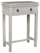 Έπιπλο Console 60x34x80 cm 1-Συρτ.Antique Λευκό