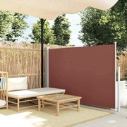vidaXL Σκίαστρο Πλαϊνό Συρόμενο Καφέ 140 x 300 εκ.