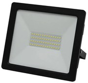 Adeleq Προβολέας LED-SMD 50W 230V Μωβ IP65 Μαύρος Με 50cm Καλώδιο 3-3955011