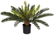 Τεχνητό Φυτό Cycas 21474 42cm Green-Brown GloboStar Πολυαιθυλένιο