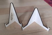 Intra απο ξύλο plywood 3mm-4mm πάχος - Βάση κορνίζας φωτογραφιών Δίασταση 30x30 cm Intraeaxys-zo9yd547