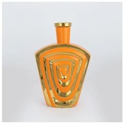 Βάζο Κεραμικό Πορτοκαλί-Χρυσό 23.7x9.5x37.5cm 752-20344 Estheti-752-20344-Πορτοκαλί 752-20344