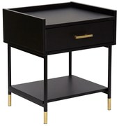 Κομοδίνο Με Συρτάρι &amp; Ράφι (45x40x53) A-S Tedy Bedside 185051