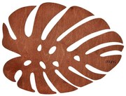 Σουπλά Monstera (Σετ 4Τμχ) 790PYN1124 33x45cm Cherry Hermia Ξύλο
