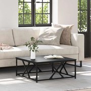 vidaXL Τραπεζάκι σαλονιού Μαύρη δρυς 70 x 70 x 30 cm