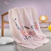 Κουβέρτα Παιδική Ultrasoft Jazz Lilac Saint Clair Μονό 160x220cm Πολυέστερ
