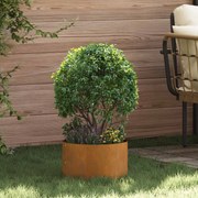 vidaXL Ζαρντινιέρες κήπου 5 pcs Καφέ 30 x 30 x 20 cm Ατσάλι corten