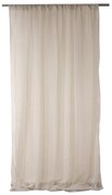 Κουρτίνα Mε Τρέσα 1050 Beige Viopros 140X270cm Πολυέστερ