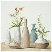 Πίνακας σε καμβά Vase Inart 100x3x100εκ