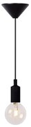 Φωτιστικό Κρεμαστό Lucide 08408-01-30 FIX Μαύρο Ματ (Black Mat)