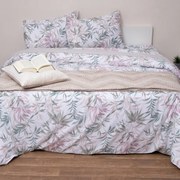 Παπλωματοθήκη Μονή (Σετ 160x240) 2 Όψεων Viopros Fresh Γκρέτελ