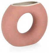 Κεραμικό βάζο Loki σομόν 22,5x7,5x18,5 εκ.