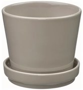 KLOTLÖNN κασπό με πιάτο/εσωτερικού/εξωτερικού χώρου, 9 cm 005.840.02