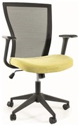 FOTEL OBROTOWY Q-328 CZARNY/ZIELONY DIOMMI-80-3396