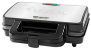 Lexical LSM-2520 Τοστιέρα με Αποσπώμενες Πλάκες Με Ραβδώσεις για 2 Τοστ 1000W