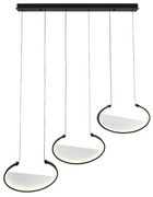 Κρεμαστό Φωτιστικό Οροφής LED 60W IP20 3000K Adele 4302100 Viokef 4302100 Μαύρο