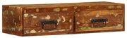 Επίτοιχο ντουλάπι τηλεόρασης 80x30x19cm Ξύλο μασίφ αναγεννημένο 4017462