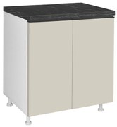 MATIS Επιδαπέδιο ντουλάπι κουζίνας LINA D60 Μπεζ 60x60x85εκ. MATISKD6076