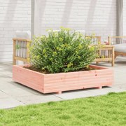 vidaXL Ζαρντινιέρα Κήπου 110x110x26,5 εκ. από Μασίφ Ξύλο Ψευδοτσούγκας